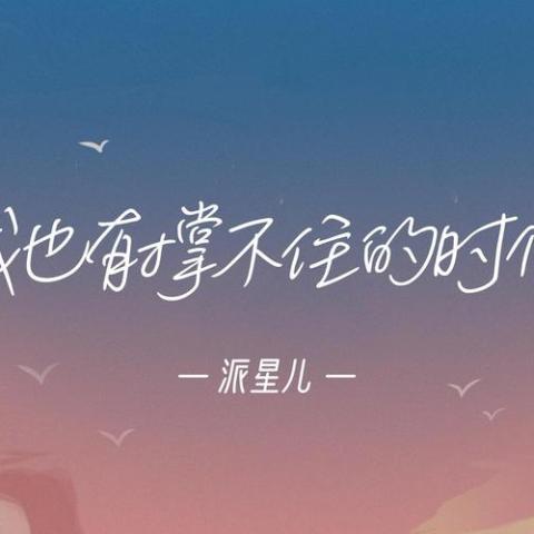  我也有撑不住的时候 歌词 - 派星儿