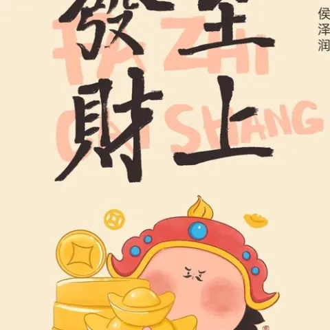  发财至上 歌词 - 侯泽润