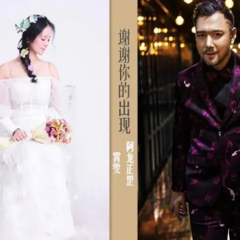 谢谢你的出现 歌词 - 霄雯/阿龙正罡