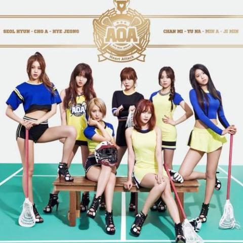 怦然心动 歌词 - AOA