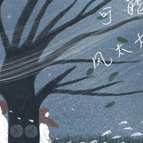 可能是风太大了吧